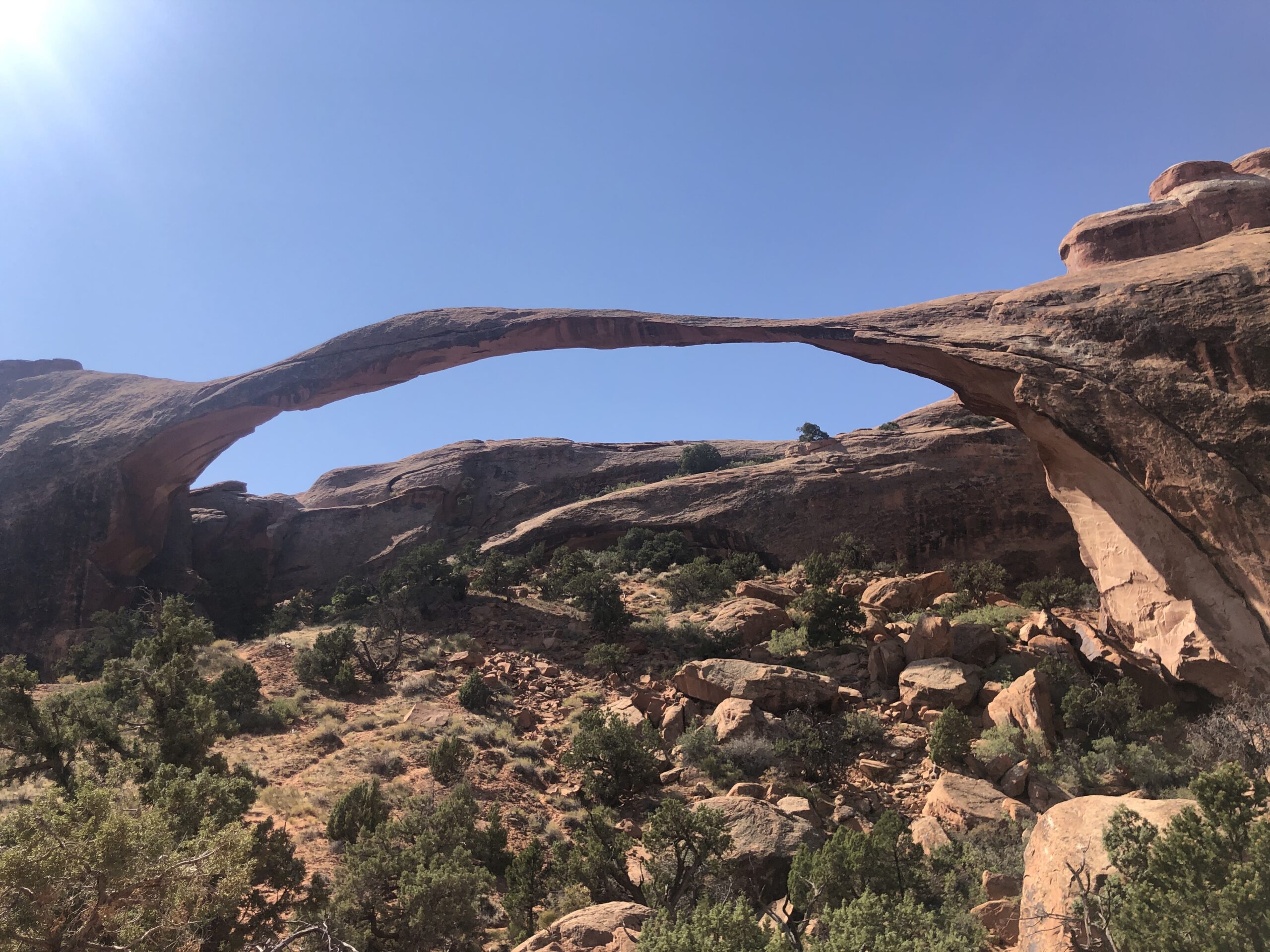 Best hikes in Arches National Park - Landscape Arch 