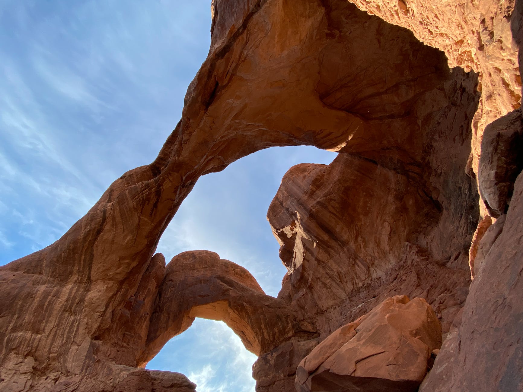 Best hikes in Arches National Park - Double Arch 