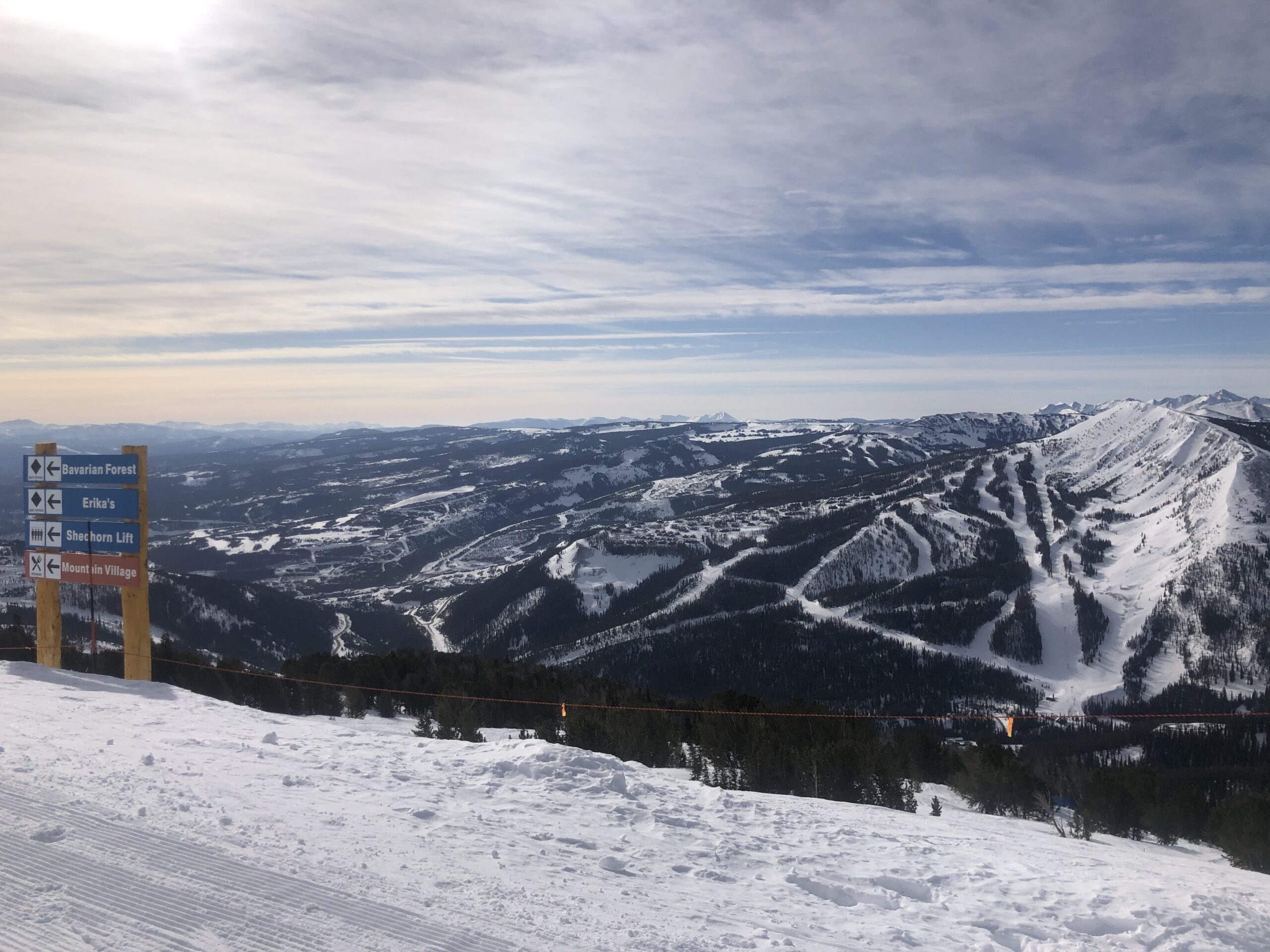 Skiing in Big Sky Montana