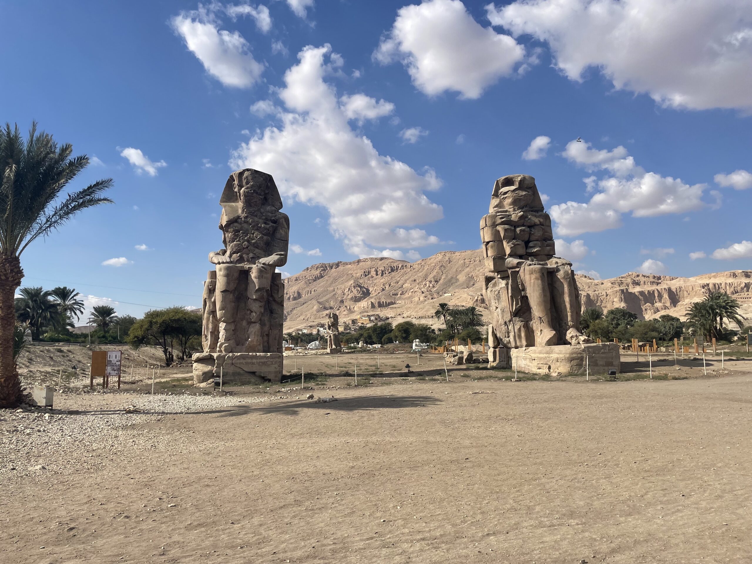 Colossi of Memnon in Luxor