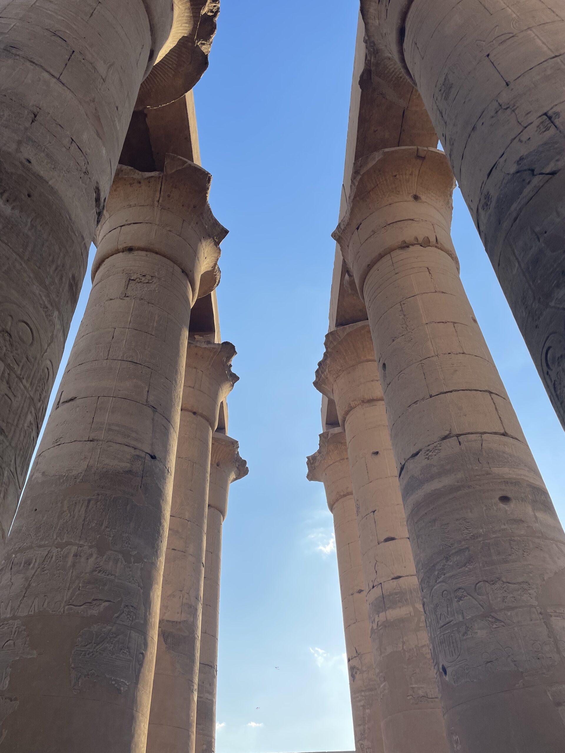 Pillars In Luxor, Egypt