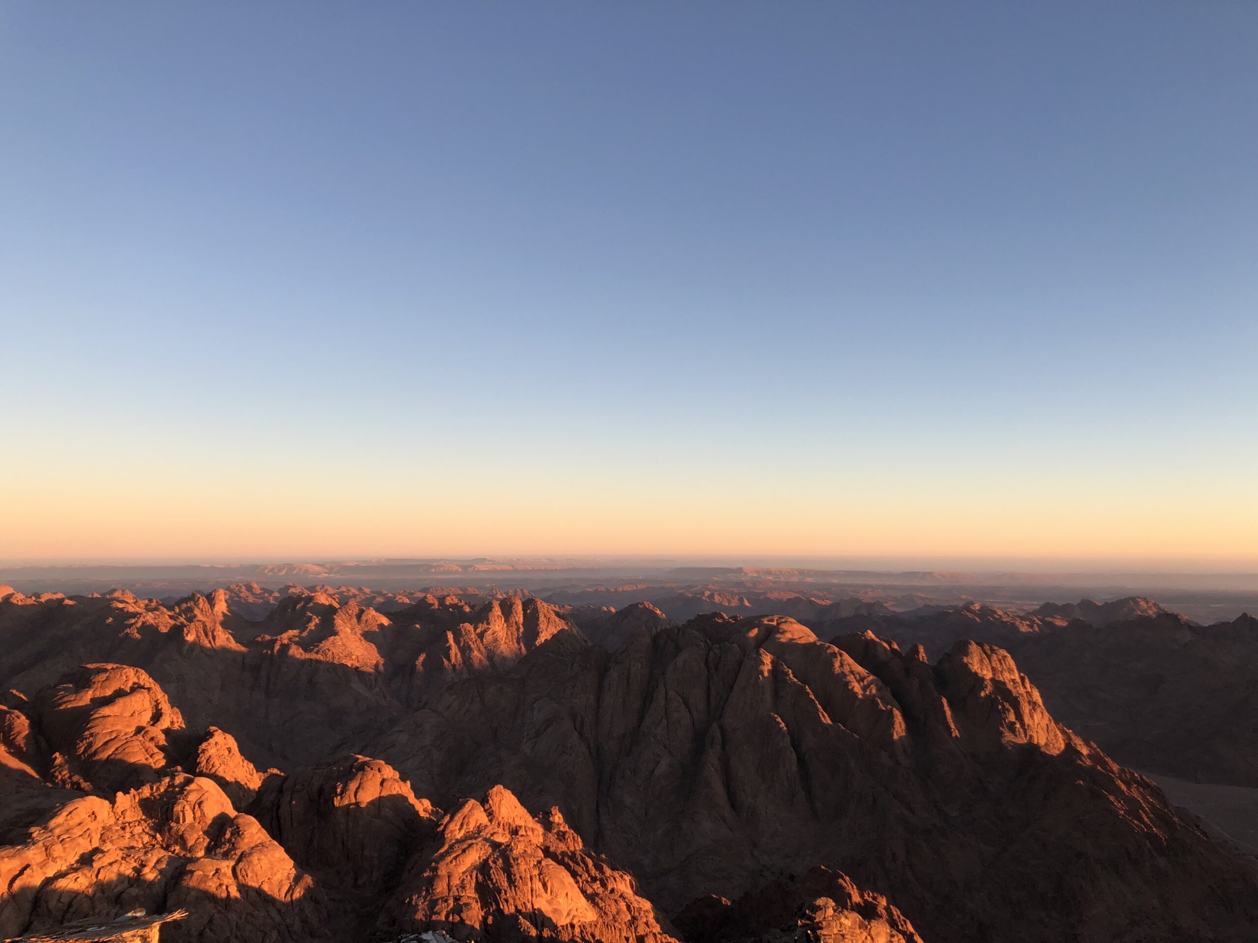 Sunrise at Mount Sinai In Egypt