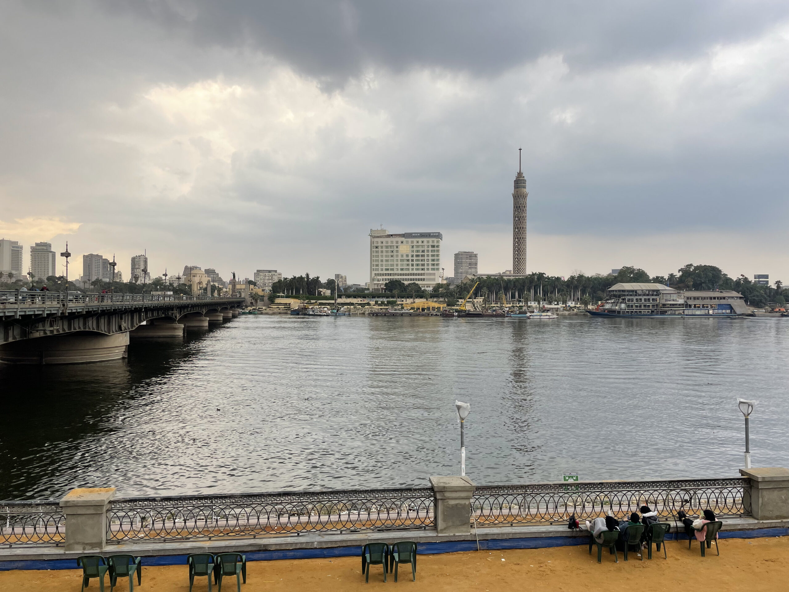 Qasr El Nil Bridge in Egypt