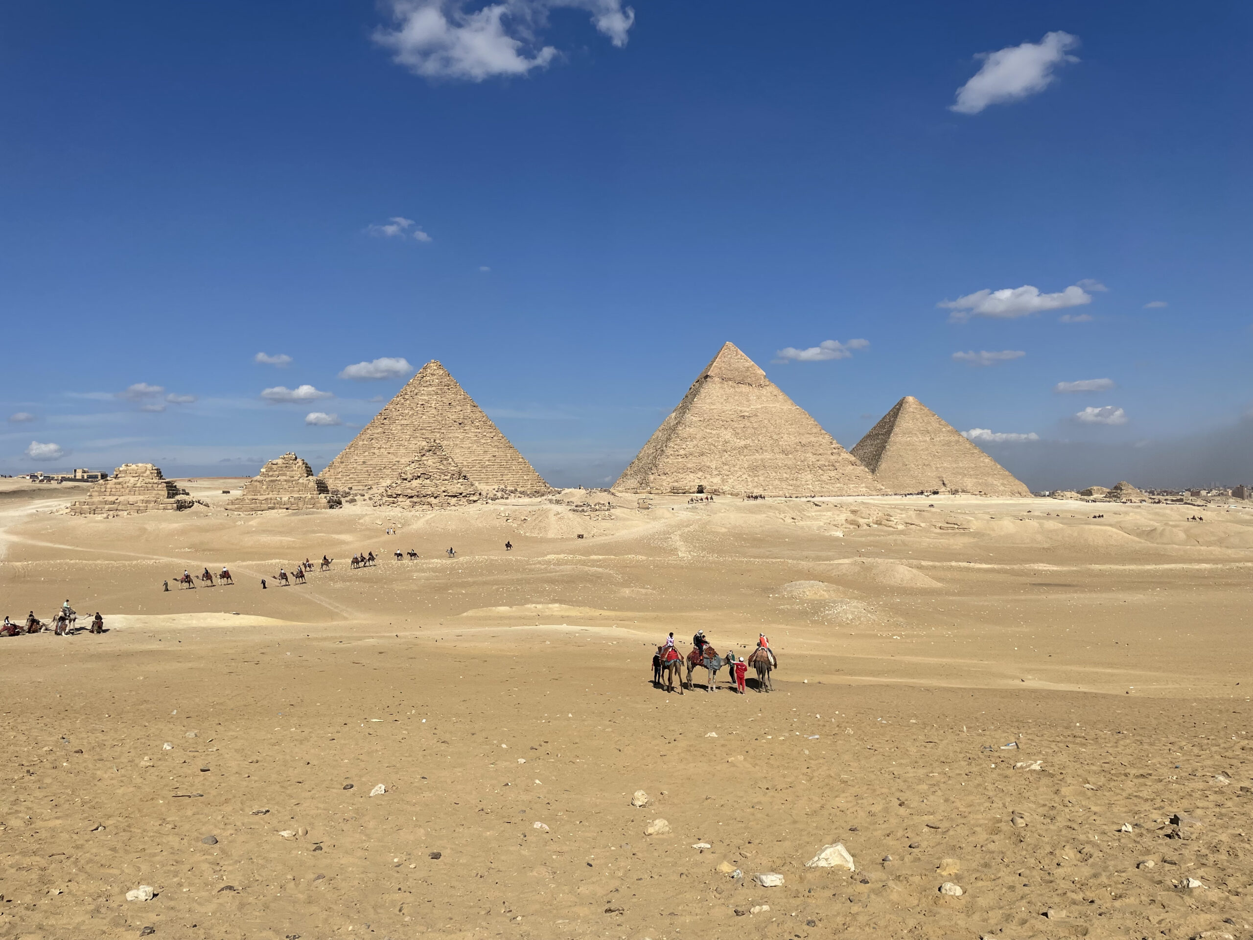 Pyramids of Giza in Egypt