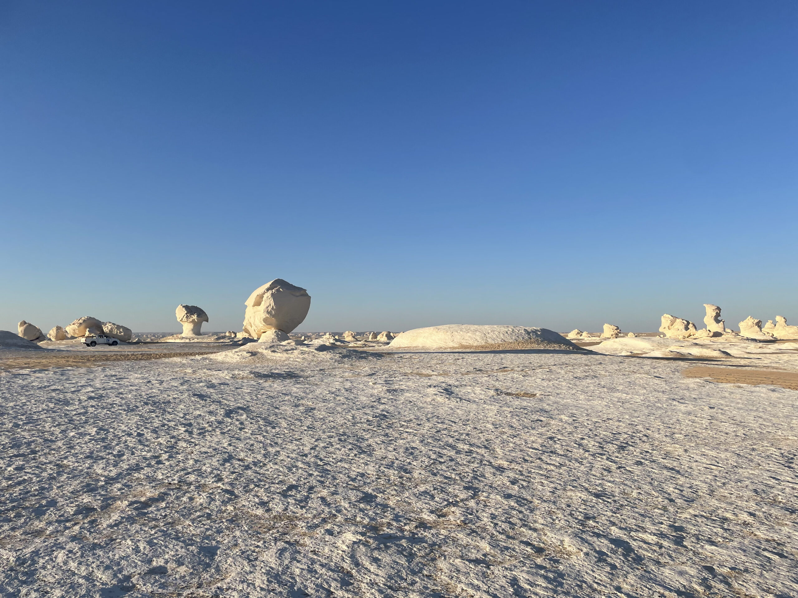 Camping In The White Desert In Egypt