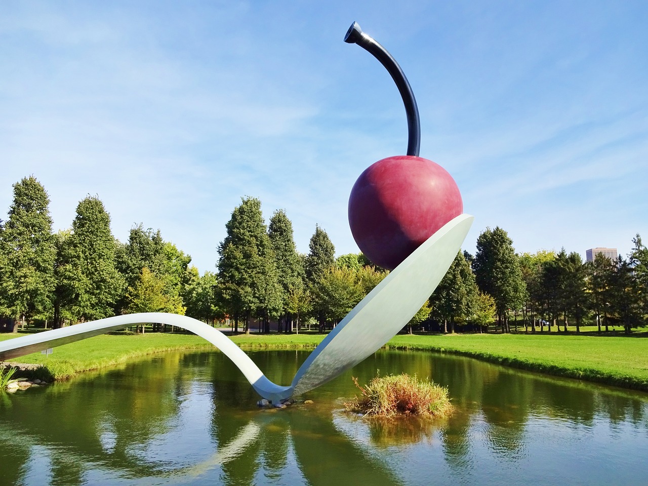 cherry on a spoon, cherry, sculpture-1545765.jpg