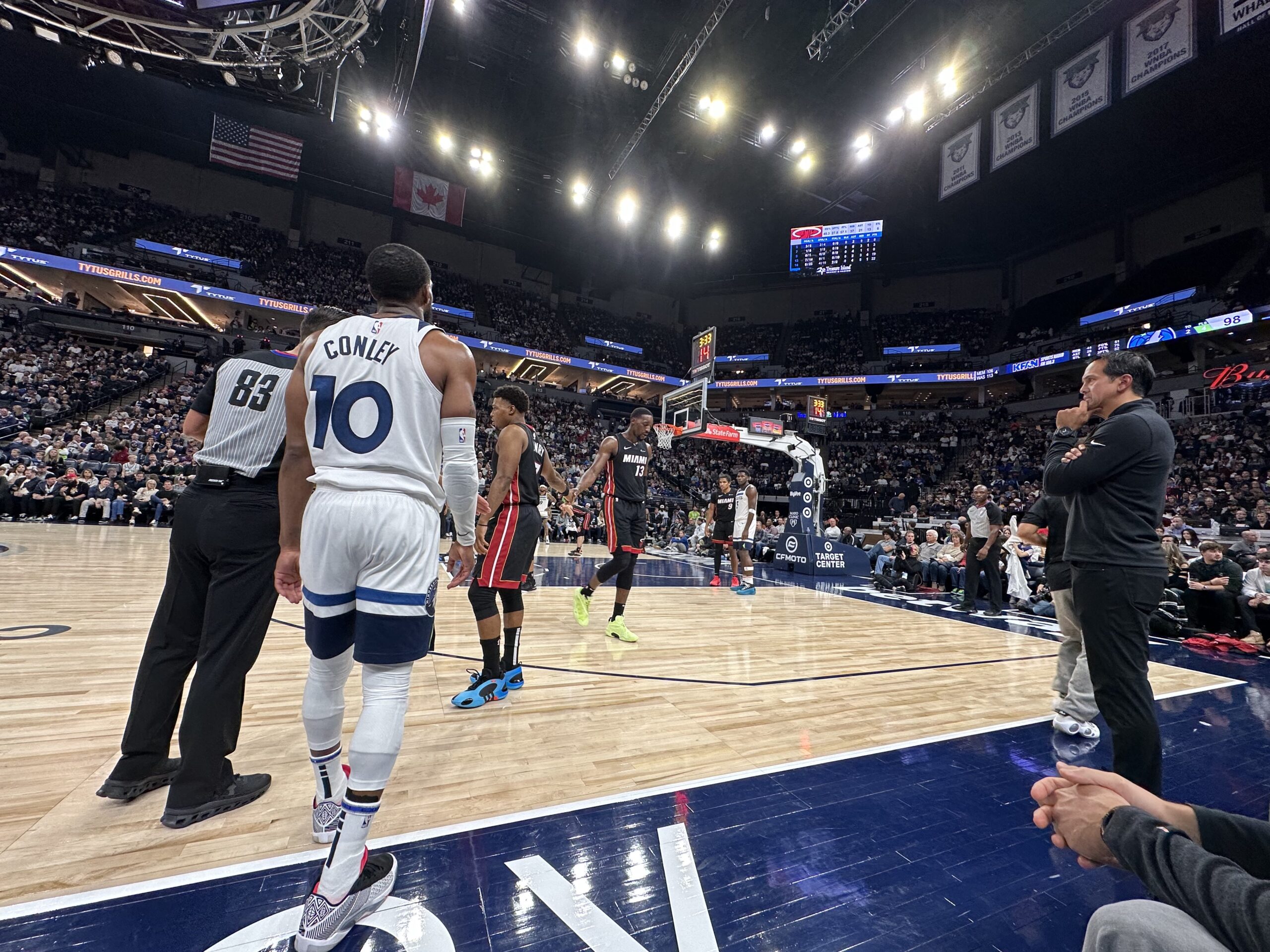 Minneapolis Winter Activities - Timberwolves Basketball Game