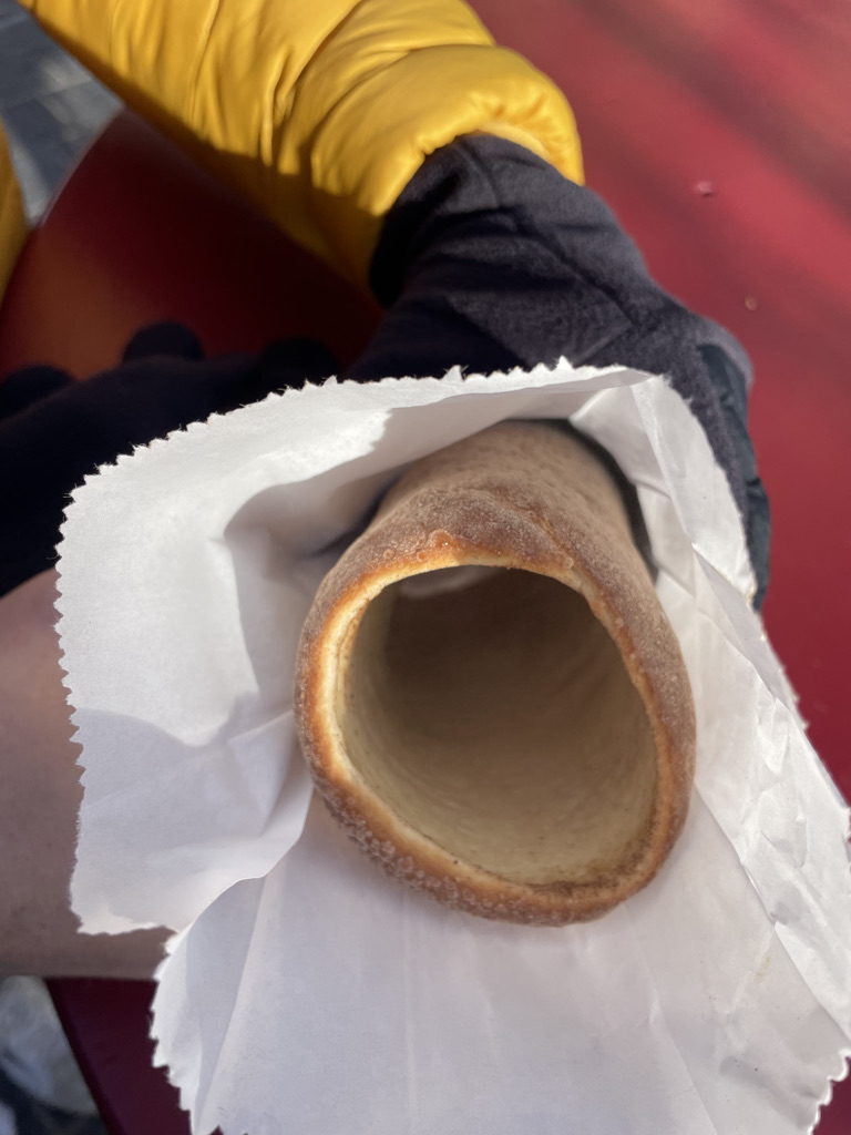 Kürtőskalács in Innsbruck, Austria