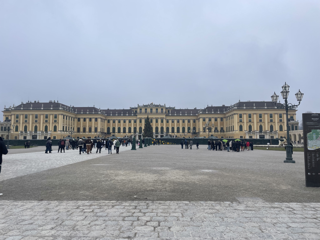 Schönbrunn Palace in Vienna, Austria