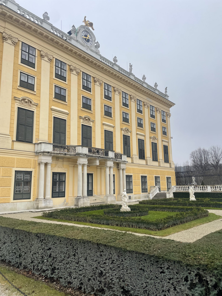 Schönbrunn Palace in Vienna, Austria