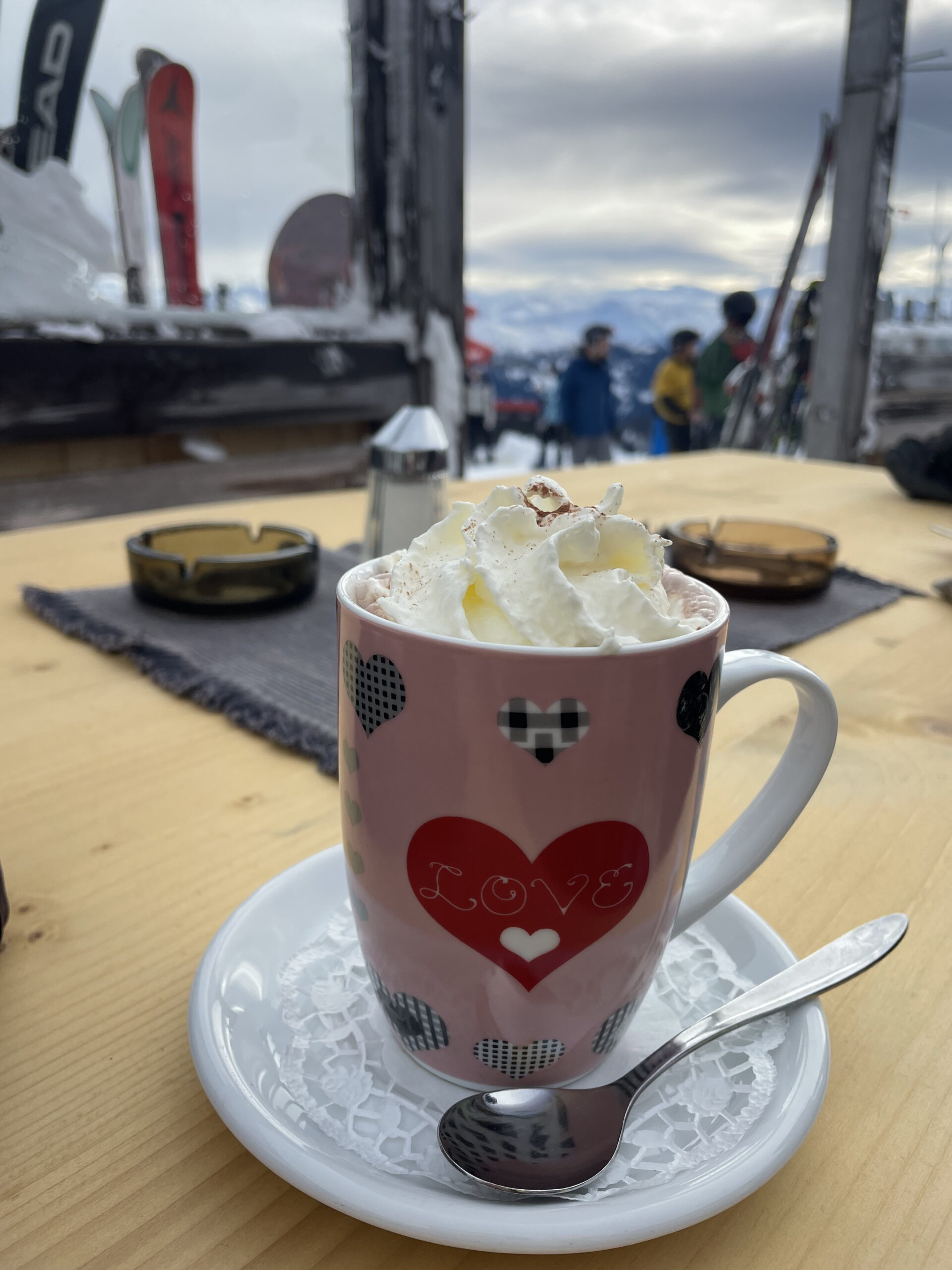 Hot Chocolate In Kitzbuhel, Austria