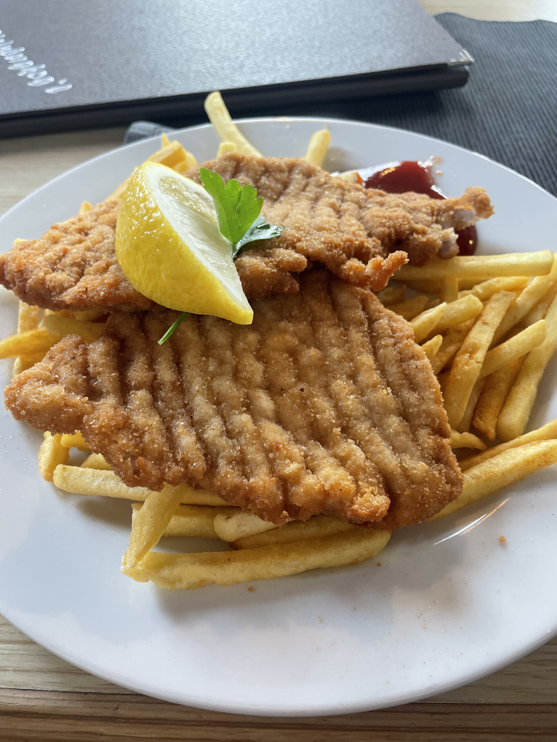 Wiener Schnitzel In Kitzbuhel, Austria