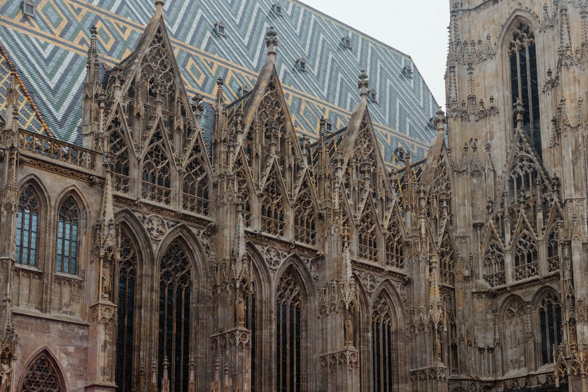 facade of st stephen s cathedral in vienna