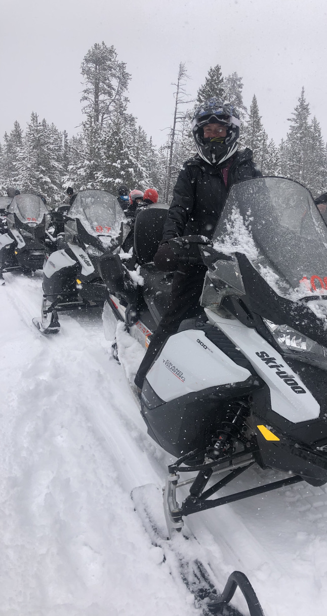 Yellowstone National Park in winter