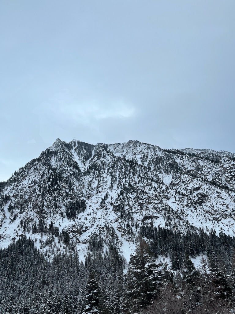 mountain in Alta, Utah