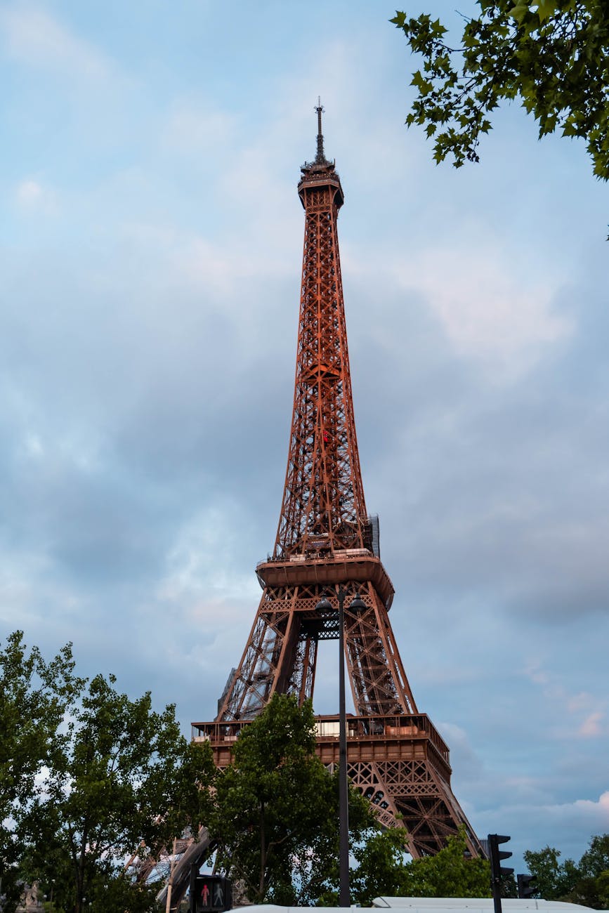 eiffel tower in paris france